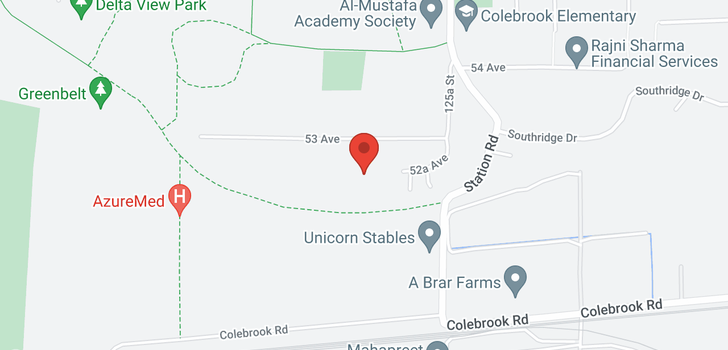 map of 12520 52A AVENUE